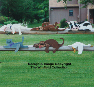 Our Rail Pets Woodcraft Pattern - The Winfield Collection