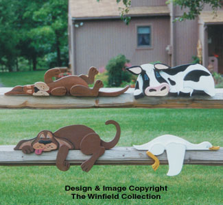 Lazy Rail Pet Collection Pattern - The Winfield Collection