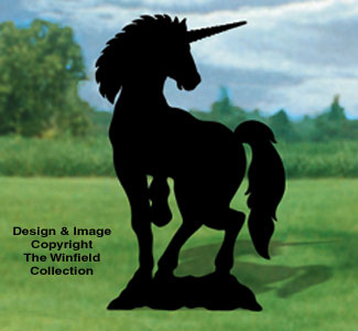 Unicorn Shadow Woodcrafting Pattern - The Winfield Collection