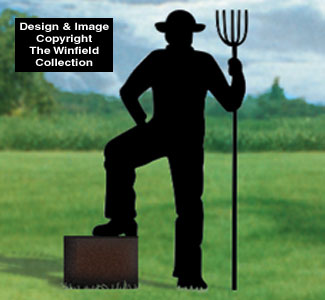 Farmer Shadow Woodcrafting Pattern(F) - The Winfield Collection