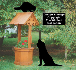 Coon & Hound Shadow Woodcrafting Pattern(F) - The Winfield Collection