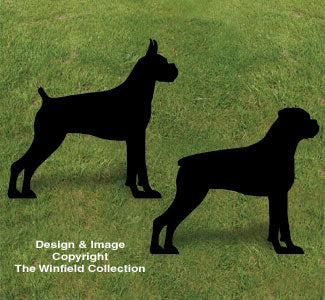 Boxer Shadow Woodcrafting Pattern(F) - The Winfield Collection