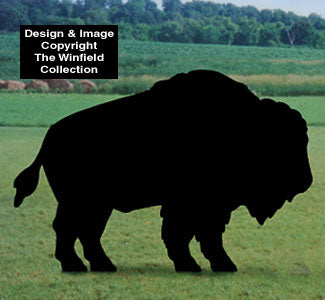 Buffalo Yard Shadow Woodcraft Pattern - The Winfield Collection