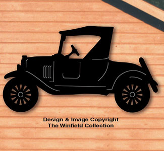 Tin Lizzy Shadow Woodcrafting Pattern - The Winfield Collection