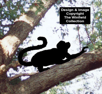Monkey Shadow #1 Woodcraft Pattern - The Winfield Collection