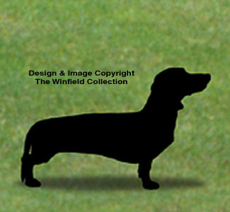 Dachshund Shadow Woodcrafting Pattern - The Winfield Collection