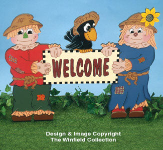 Scarecrow's Welcome Sign Pattern - The Winfield Collection