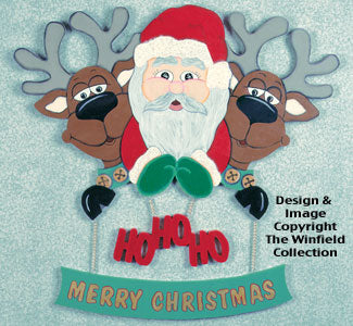 Santa & Pals Sign Pattern(F) - The Winfield Collection