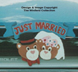 Just Married Woodcraft Pattern(F) - The Winfield Collection