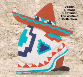 Siesta Man Woodcrafting Pattern(F) - The Winfield Collection