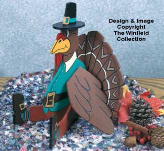 Sitting Turkey Woodcraft Pattern - The Winfield Collection
