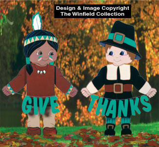 Give Thanks Woodcraft Pattern - The Winfield Collection
