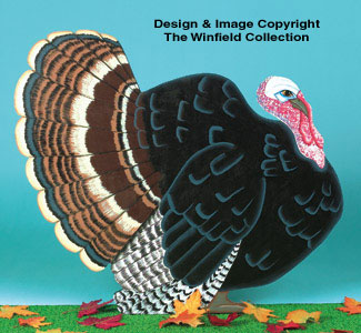 Yard Turkey Woodcraft Pattern - The Winfield Collection