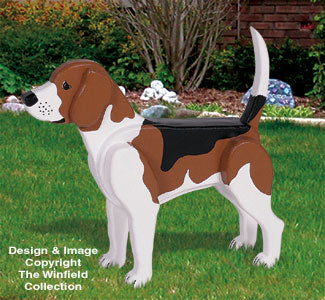 3D Life-Size Beagle Woodcraft Pattern - The Winfield Collection