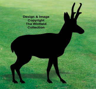 Pronghorn Antelope Shadow Wood Pattern - The Winfield Collection