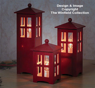 Decorator Lanterns Woodcraft Plan - The Winfield Collection