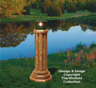 Small Landscape Timber Lighthouse Pattern - The Winfield Collection