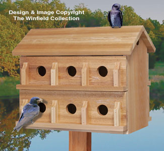 Ultimate Martin House Wood Project Plan - The Winfield Collection