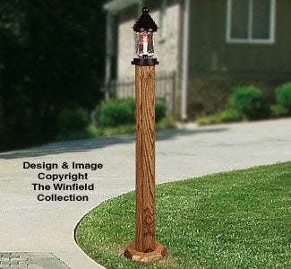 Landscape Timber Accent Lighting Pattern - The Winfield Collection