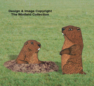 Groundhog Pair Woodcraft Project Plan - The Winfield Collection