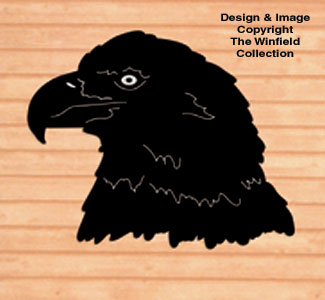 Giant Eagle Head Shadow Wood Pattern - The Winfield Collection