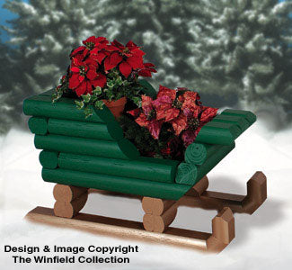 Landscape Timber Sleigh Woodcraft Pattern - The Winfield Collection