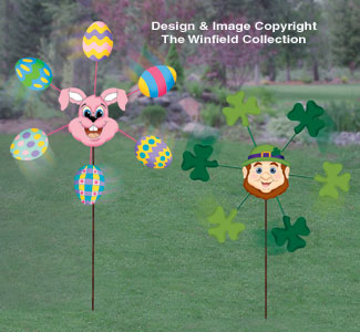 Spring Holiday Whiligig Wood Project Plan - The Winfield Collection