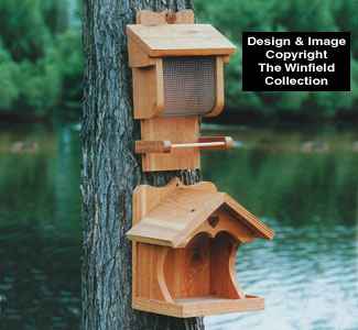 Suet & Seed Feeders Woodcraft Plan(F)