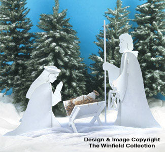 Blessed Nativity Woodcraft Pattern - The Winfield Collection