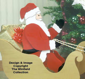 Small & Medium Seated Santa Pattern - The Winfield Collection