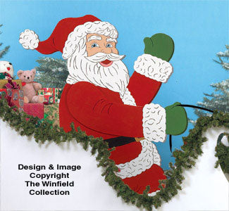 GIGANTIC Santa Premium Woodcraft Pattern - The Winfield Collection