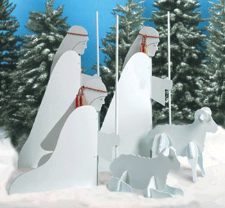Stylish Nativity Pattern Set #2 - The Winfield Collection