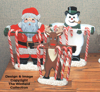 Candy Cane Holders Pattern Set - The Winfield Collection