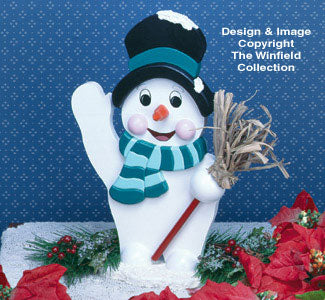 Table Top Frosty Woodcraft Pattern(F) - The Winfield Collection