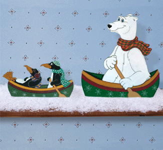 Frigid Friends Woodcraft Pattern(F) - The Winfield Collection