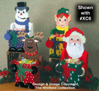 Christmas Candy Boxes Pattern #1(F) - The Winfield Collection