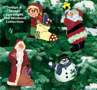 Christmas Tree Ornaments Patterns - The Winfield Collection