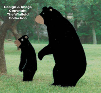 Standing Bears Woodcraft Pattern - The Winfield Collection