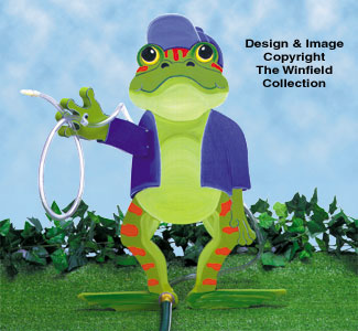 Frog Lawn Sprayer Wood Plan - The Winfield Collection