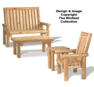 Rustic Furniture Pattern Set (YF21 & 24) - The Winfield Collection