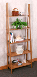 Ladder Shelf Woodworking Plan - The Winfield Collection