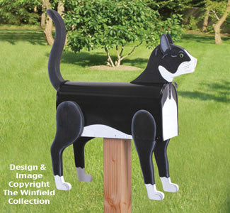 Cat Mailbox Wood Project Pattern - The Winfield Collection