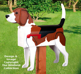 Beagle Mailbox Wood Project Pattern - The Winfield Collection