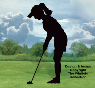 Lady Putter Shadow Woodcrafting Pattern - The Winfield Collection