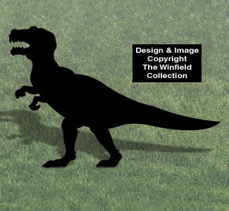 T-Rex Shadow Woodcrafting Pattern - The Winfield Collection