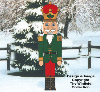 Medium Nutcracker Woodcrafting Pattern - The Winfield Collection
