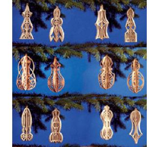 2 Piece Slotted Ornament Set # 3 - The Winfield Collection