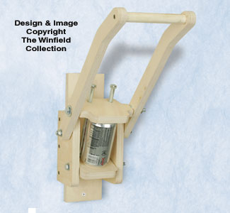 Can Krusher Woodworking Project Plan - The Winfield Collection