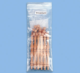 Doll Pedestal Table and Chair Parts Kit - The Winfield Collection