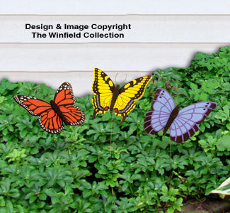 12 Butterfly Poke Wood Patterns - The Winfield Collection
